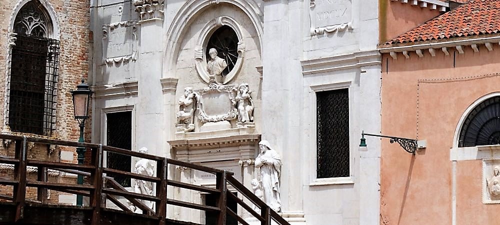 Church of the Abbey of Misericordia. Private guided tour to explore small churches in venice